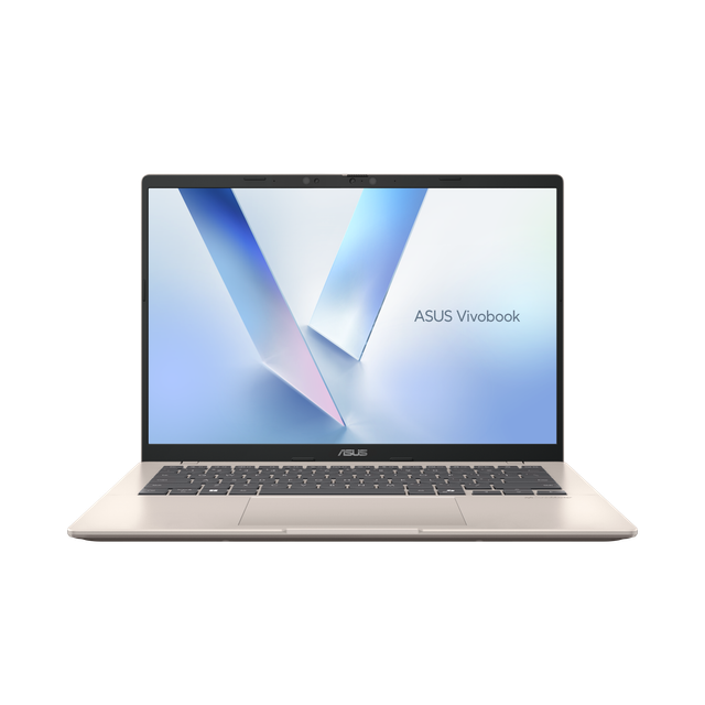 ASUS Vivobook 14_X1407QA_Product photo_1D_Platinum Gold_03_Non-Backlit